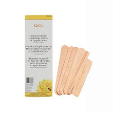 Load image into Gallery viewer, GiGi Natural Muslin Epilating Strips & Applicators Combo Pack