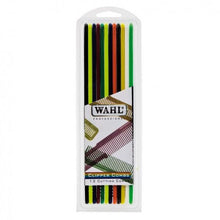 Load image into Gallery viewer, Wahl Assorted Colored Styling Combs 12 Pack 3206-200