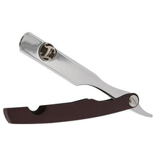 Load image into Gallery viewer, Irving Barber Company  Burgandy on Chrome Razor