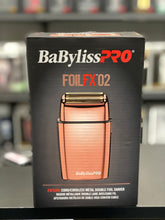 Load image into Gallery viewer, BaBylissPRO RoseFX Metal Double Foil Shaver FXFS2RG