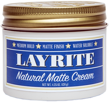 Load image into Gallery viewer, Layrite  Natural Matte Creme 4oz