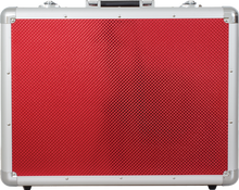 Load image into Gallery viewer, Vincent Red Large Barber Case VT10142-RD