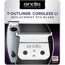 Load image into Gallery viewer, Andis Cordless T-Outliner Li Deep Tooth GTX Replacement Blade 04555