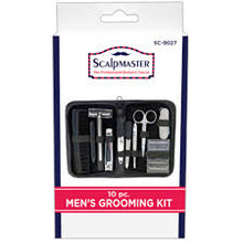 Load image into Gallery viewer, Scalpmaster 10 Piece Men's Grooming Set