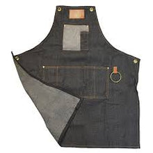 Load image into Gallery viewer, Betty Dain Brooklyn Black Denim Apron