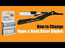 Load and play video in Gallery viewer, Jatai Feather Nape Blades 10pk