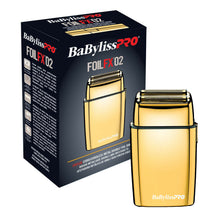 Load image into Gallery viewer, BaBylissPRO GoldFX Metal Double Foil Shaver FXFS2G