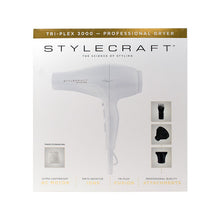 Load image into Gallery viewer, StyleCraft 2000 Professional Dryer White