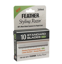 Load image into Gallery viewer, Jatai Feather Styling Razor Standard R-Type Blades 3-10PK