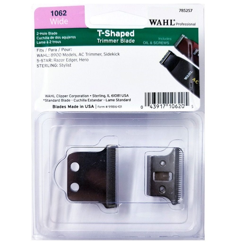 Wahl 2-Hole T-Shaped Wide Blade 1062