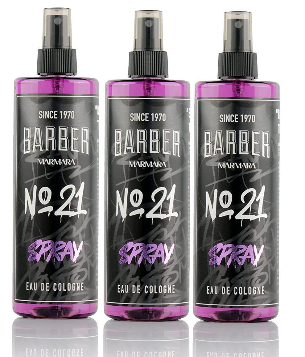 Marmara Barber Cologne Graffiti No. 21  Pack of 3