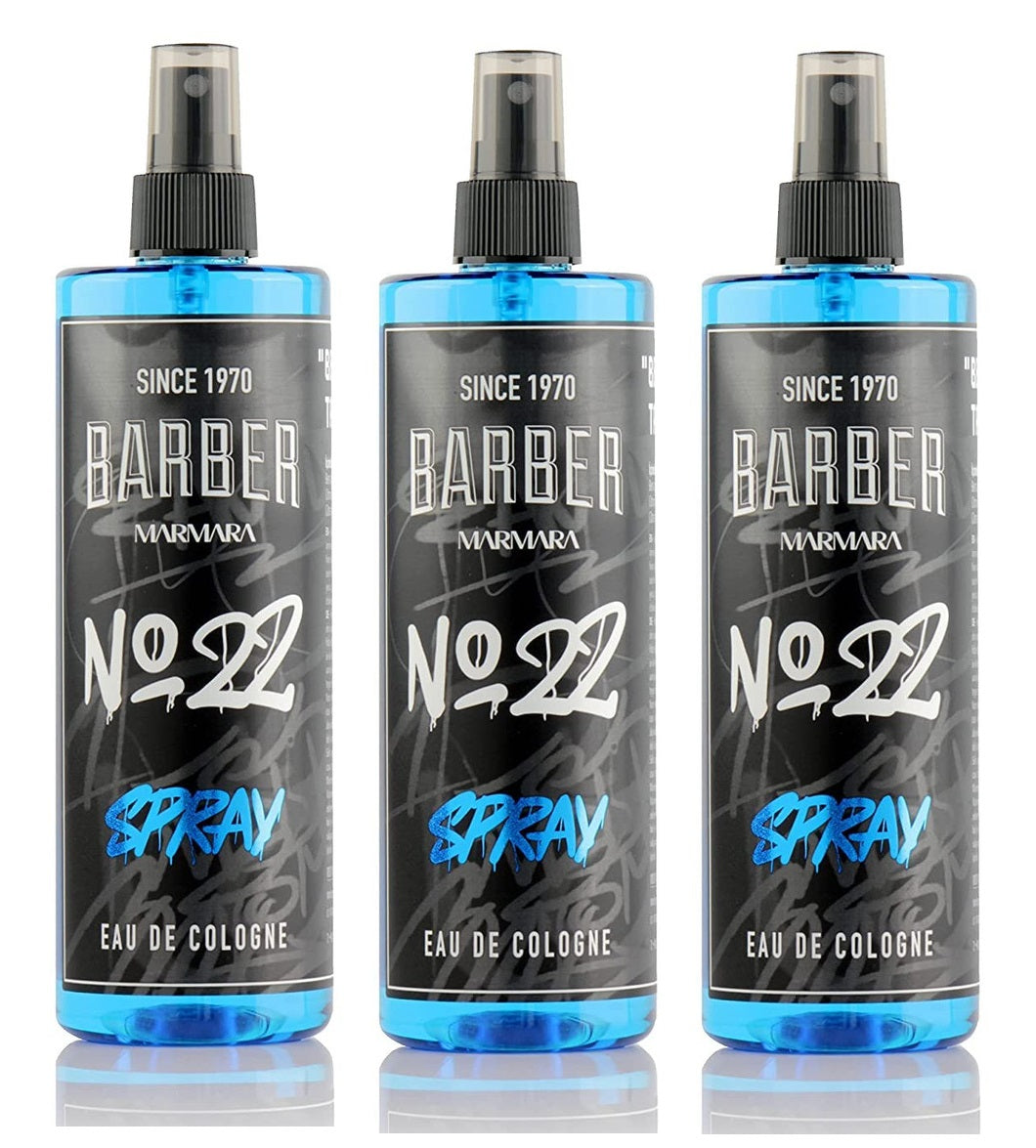 Marmara Barber Cologne Graffiti No. 22 Pack of 3