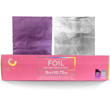 Load image into Gallery viewer, Colortrak Foiling - Duo Pop-Up Foil | Purple and Silver 400ct
