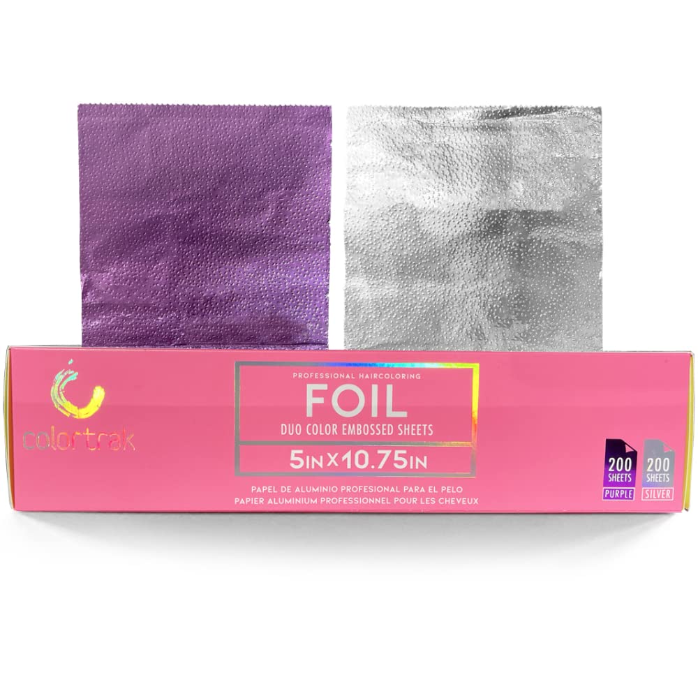 Colortrak Foiling - Duo Pop-Up Foil | Purple and Silver 400ct