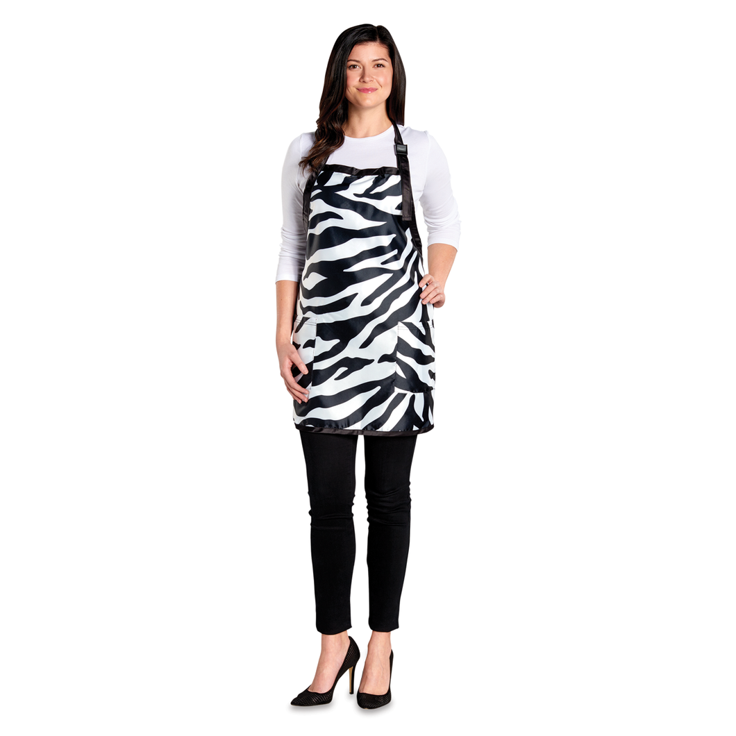 Salonchic Zebra Salon Apron