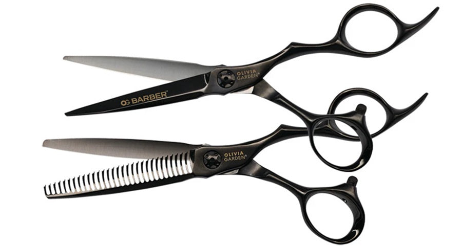 Olivia Garden OG Barber Shear & Thinner Set 5.75