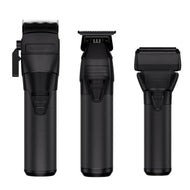 BaBylissPRO FXONE BlackFX Cordless Clipper, Trimmer & Shaver Set
