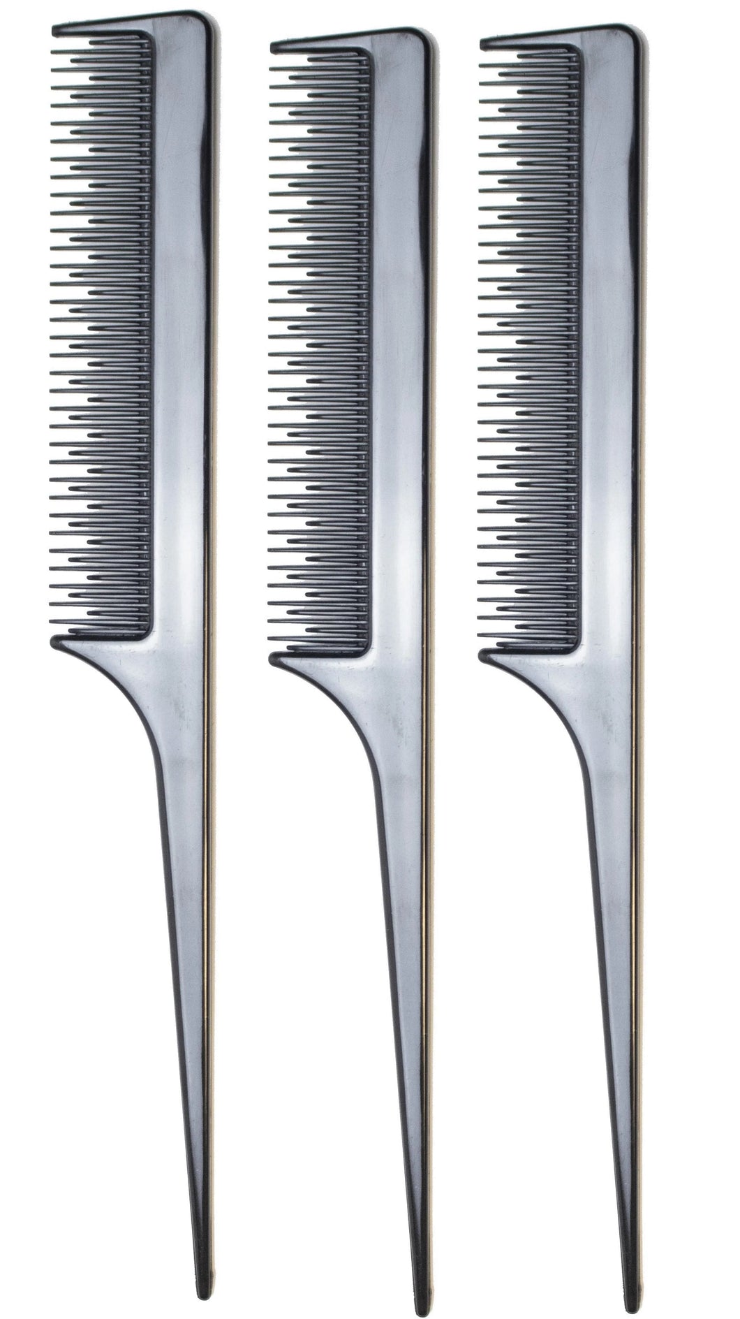 Hair Art Fine Tooth Tail Comb 3Pack