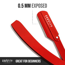 Load image into Gallery viewer, Gravity .5mm Minimal-Exposure Straight Razor &quot;Old Testament&quot;
