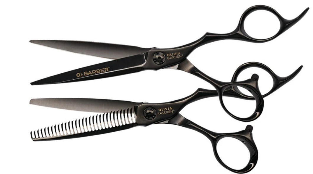 Olivia Garden OG Barber Shear & Thinner Set 6.25