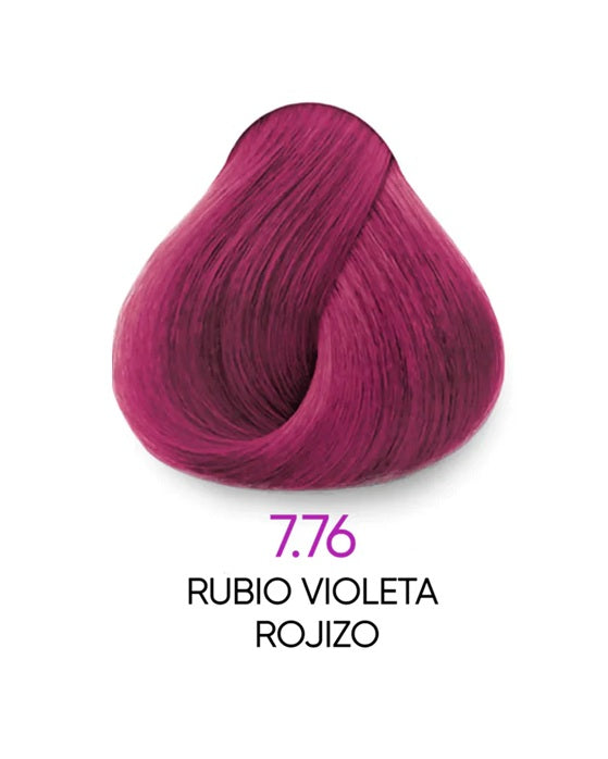 Kuul Cream Hair Color 7.76 Redish Violet Blonde
