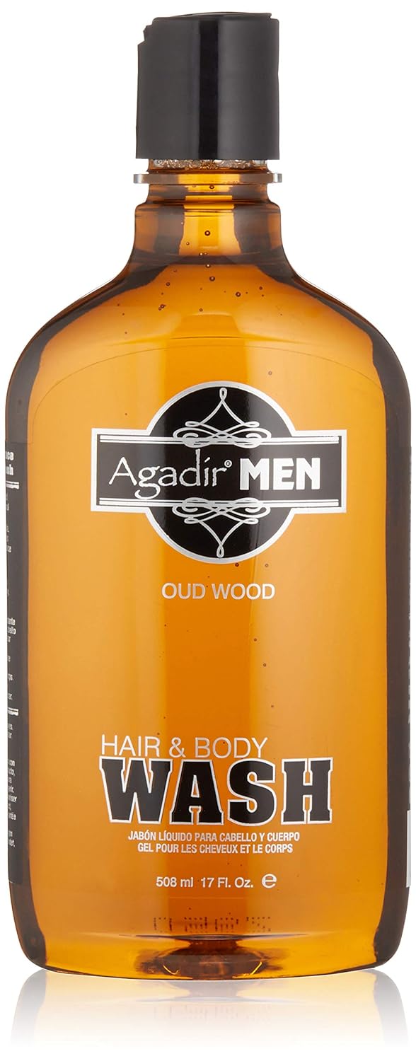 Agadir Men Hair And Body Wash 17 oz