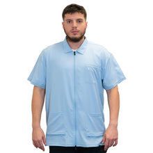 Load image into Gallery viewer, Barber Strong The Barber Jacket Arctic Blue
