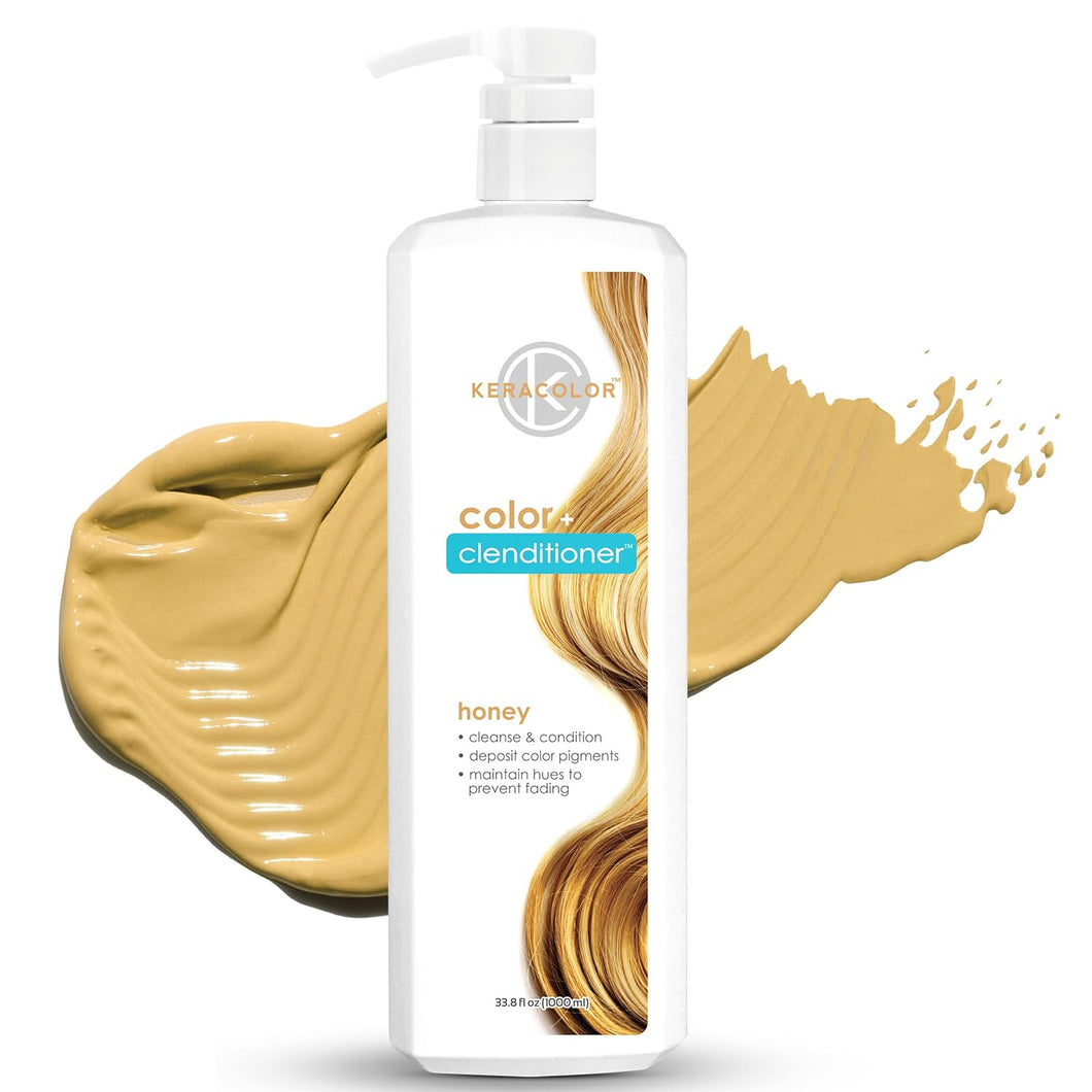 Keracolor Color + Clenditioner Honey  Color 33.8oz