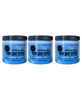 Load image into Gallery viewer, Improve Gabel's Styling Gel Blue Regular Hold 15 oz - 3pk
