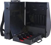 Load image into Gallery viewer, Vincent Hard Shell Backpack Metal  Black VT10400

