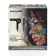 BaBylissPRO Limited Edition Pistol-Grip Dryer & Porcelain Ceramic Flat Iron Styling Set