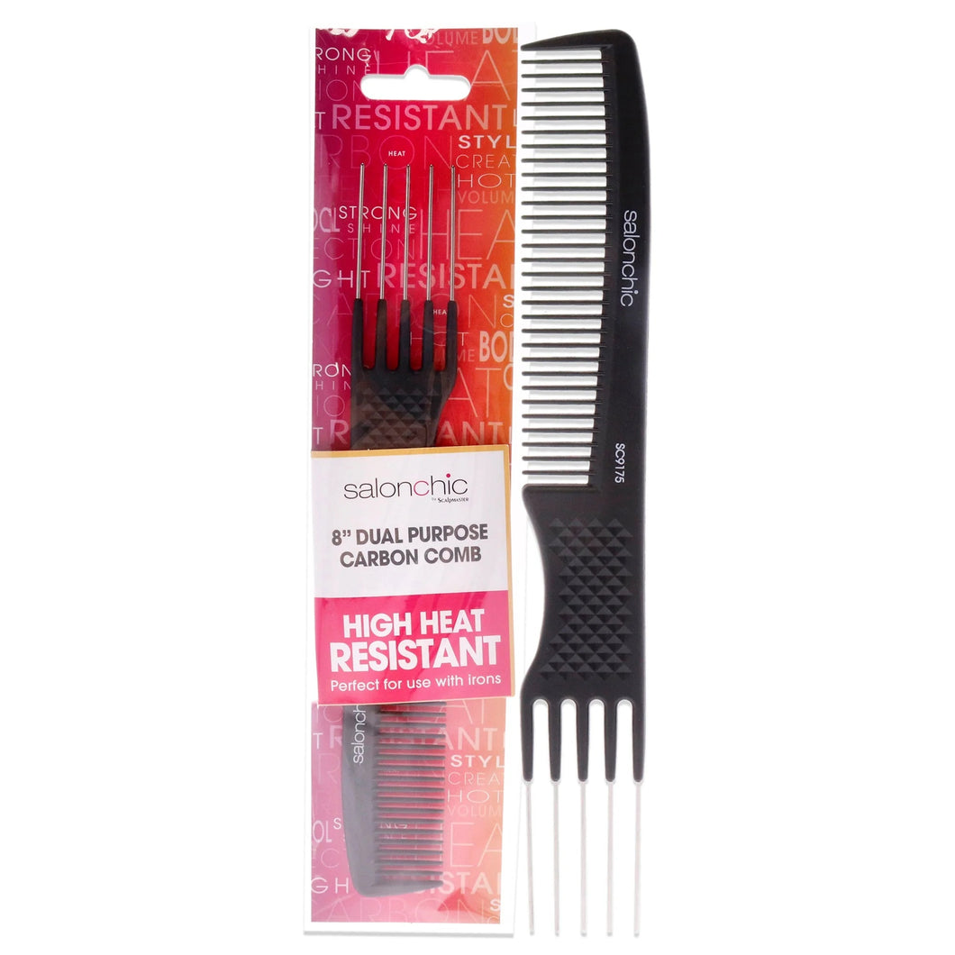 Salonchic Dual Purpose Carbon Comb SC-9175