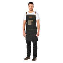 Load image into Gallery viewer, Scalpmaster Black Denim Apron SC-4147
