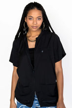 Load image into Gallery viewer, Barber Strong The Women's Barber Jacket Black
