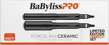 Load image into Gallery viewer, BaBylissPRO Porcelain Ceramic Flat Iron Prepack
