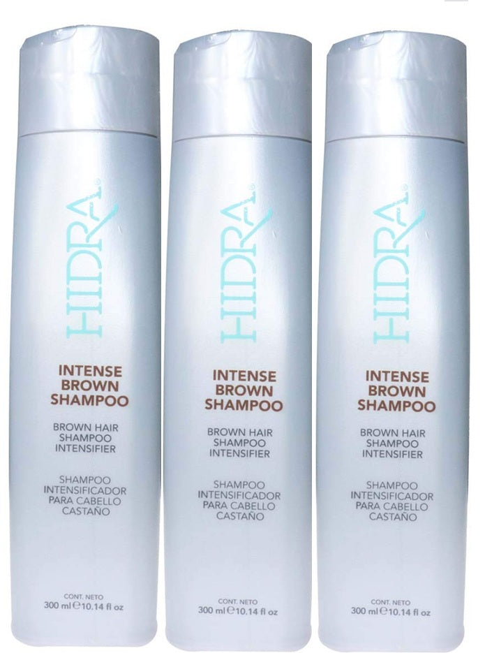 Hidra Brown Shampoo 10.oz 3Pack