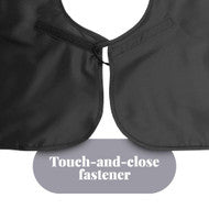 Load image into Gallery viewer, Betty Dain Black Nylon Shortie Cape
