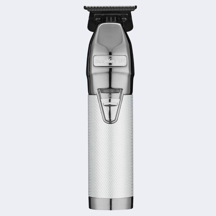 BaBylissPRO Silver+ All Metal Lithium Outlining Cordless Trimmer FX787NS