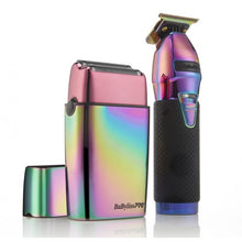 Load image into Gallery viewer, BaBylissPRO LimitedFX Iridescent &amp; Double-Foil Shaver Duo Set
