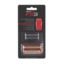 Load image into Gallery viewer, BaBylissPRO FX3 Red Shaver Replacement Foil and Cutters
