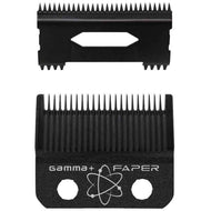 Gamma+ Fixed DLC Faper Blade with Slim Deep Tooth Cutter Blade Set GP520B
