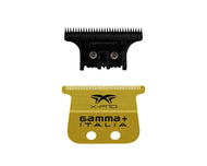 Gamma+ X-Pro Wide Gold Titanium Fixed Blade & DLC 