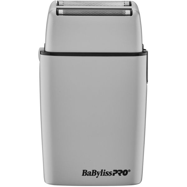 BaBylissPRO Limited Edition Gray Metal Double-Foil Shaver