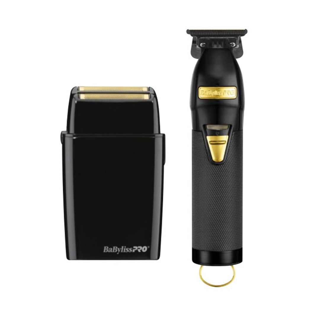 BaBylissPRO Black FX & Skeleton Trimmer Duo