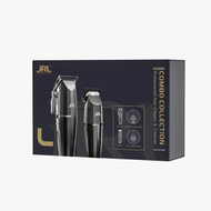 JRL Onyx Professional Cordless Clipper and Trimmer Collection Set