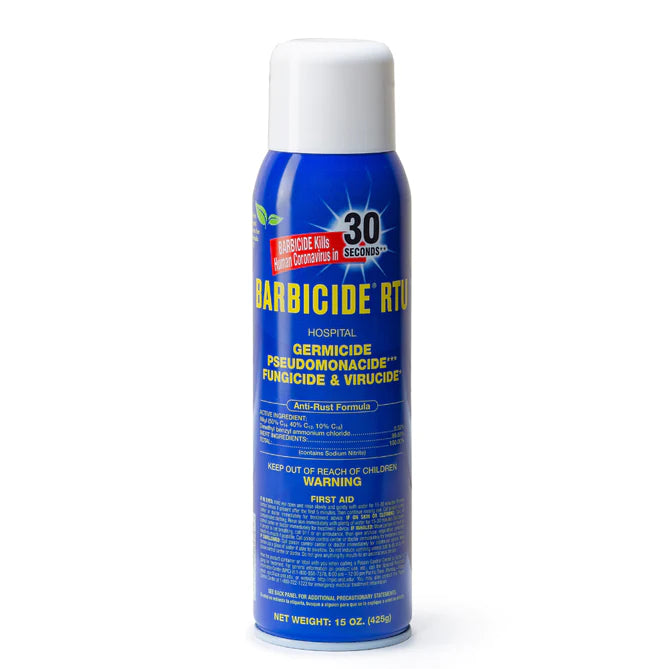 Barbicide RTU Non-Aerosol Disinfectant Spray (15oz) COVID Killer