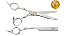 Load image into Gallery viewer, Olivia Garden DryCutPRO 6" Lefty Shear and Razor Set
