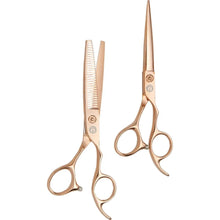 Load image into Gallery viewer, Product Club Rose Gold Shear Right-Handed Set 6"
