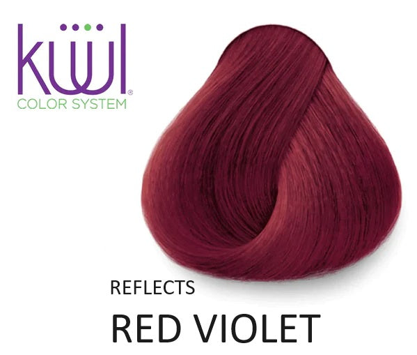 Kuul Cream Hair Color Reflects -Red Violet