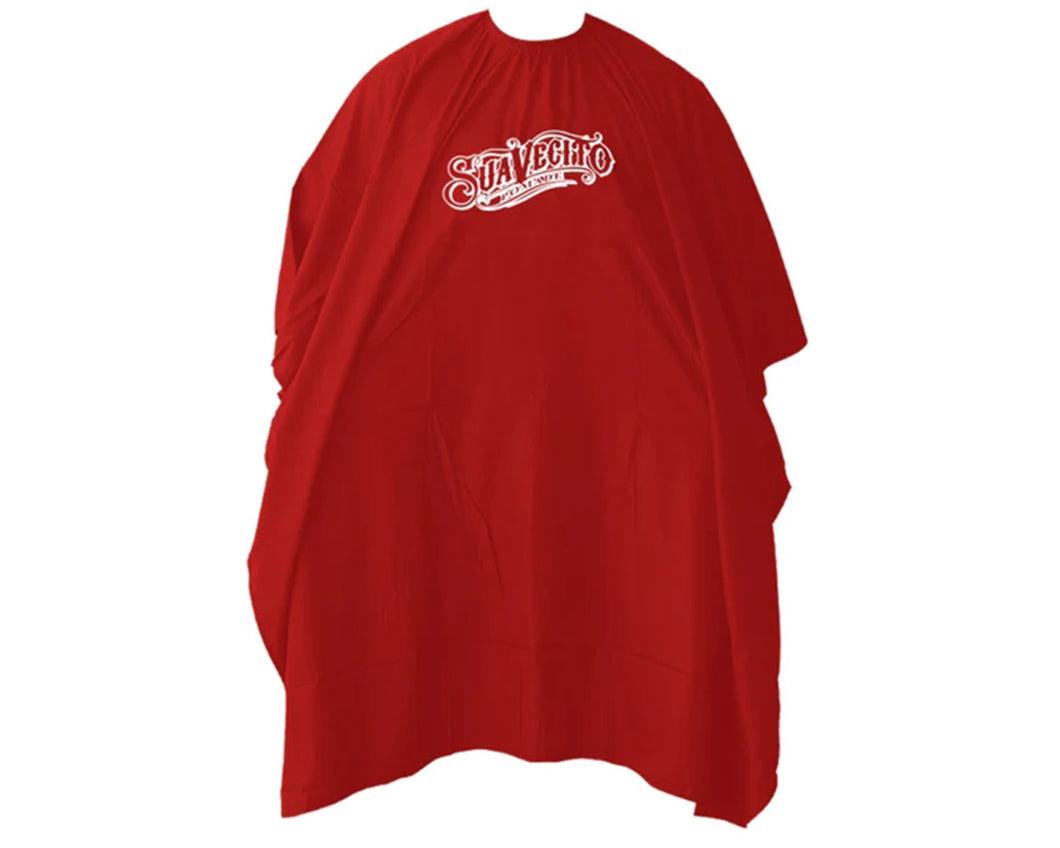 Suavecito Red  Barber Cape